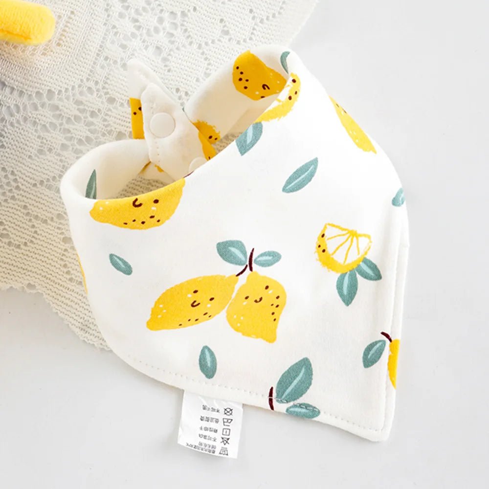 Baby Bibs Cotton Cute Animal Print Saliva Towel Bandana Bibs Newborn Teething Drooling Bib Unisex Feeding Apron For Boy Girl - Shoptonyg.com