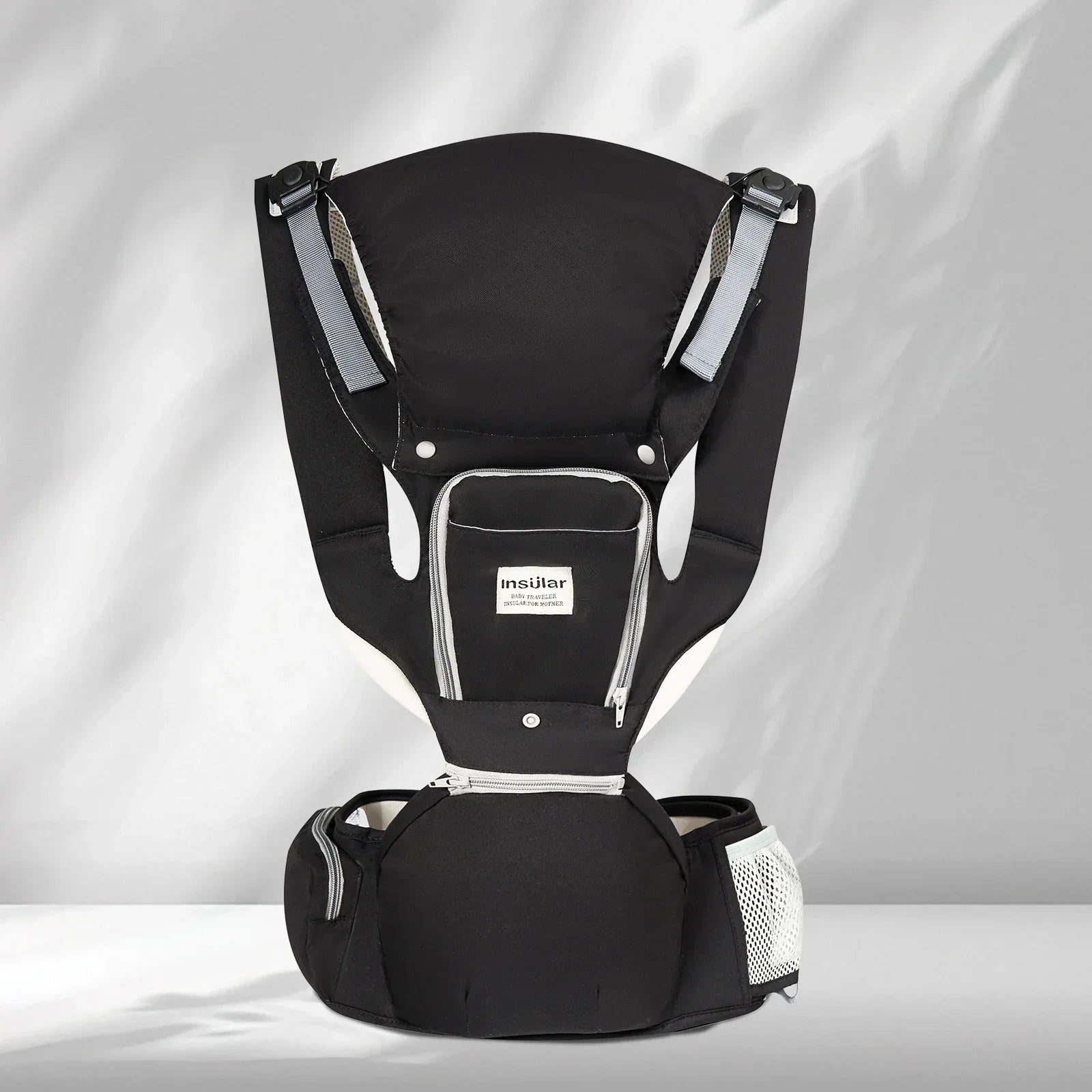 Baby Carrier Front-Facing with Hip Seat & Storage Pockets - Shoptonyg.com