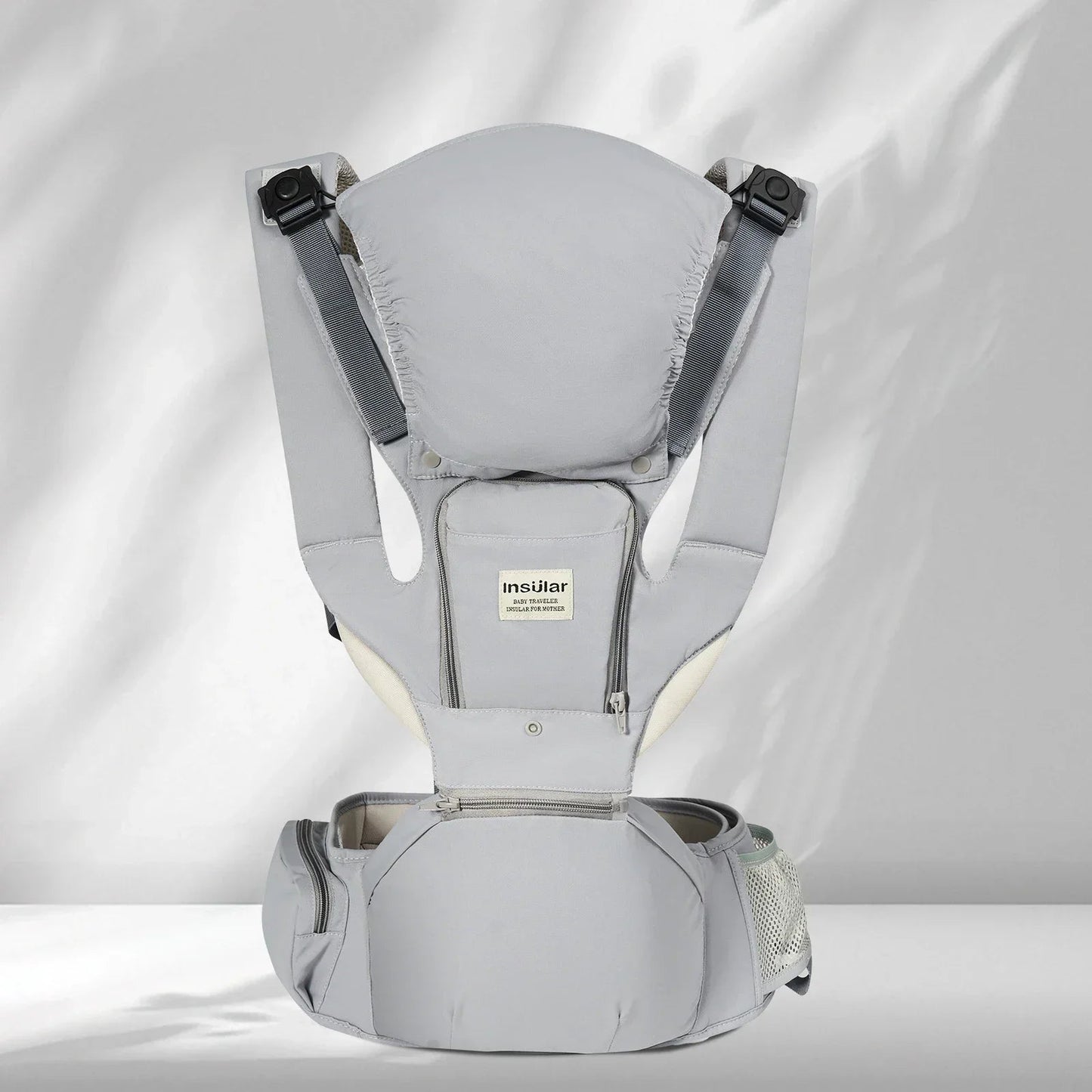 Baby Carrier Front-Facing with Hip Seat & Storage Pockets - Shoptonyg.com