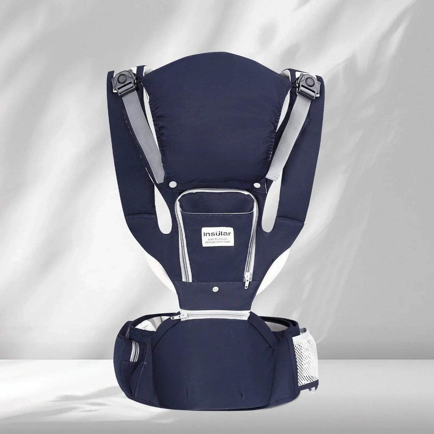 Baby Carrier Front-Facing with Hip Seat & Storage Pockets - Shoptonyg.com