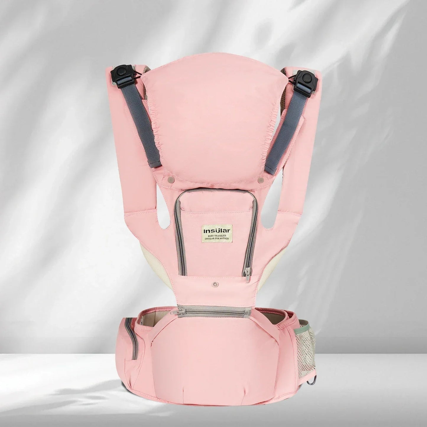 Baby Carrier Front-Facing with Hip Seat & Storage Pockets - Shoptonyg.com