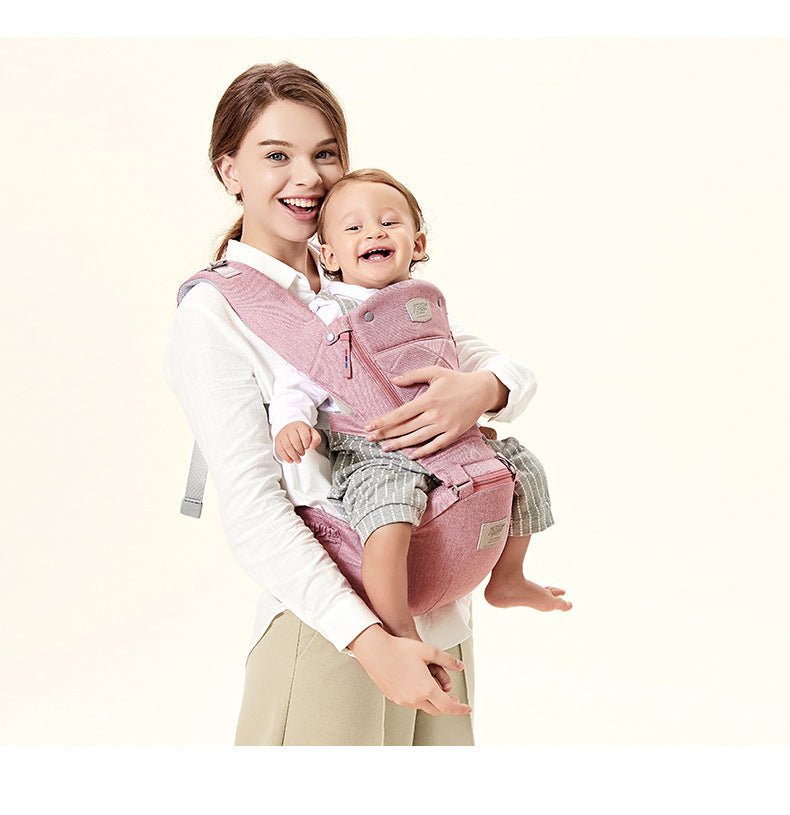 Baby Carrier with Hip Seat for Front Carry