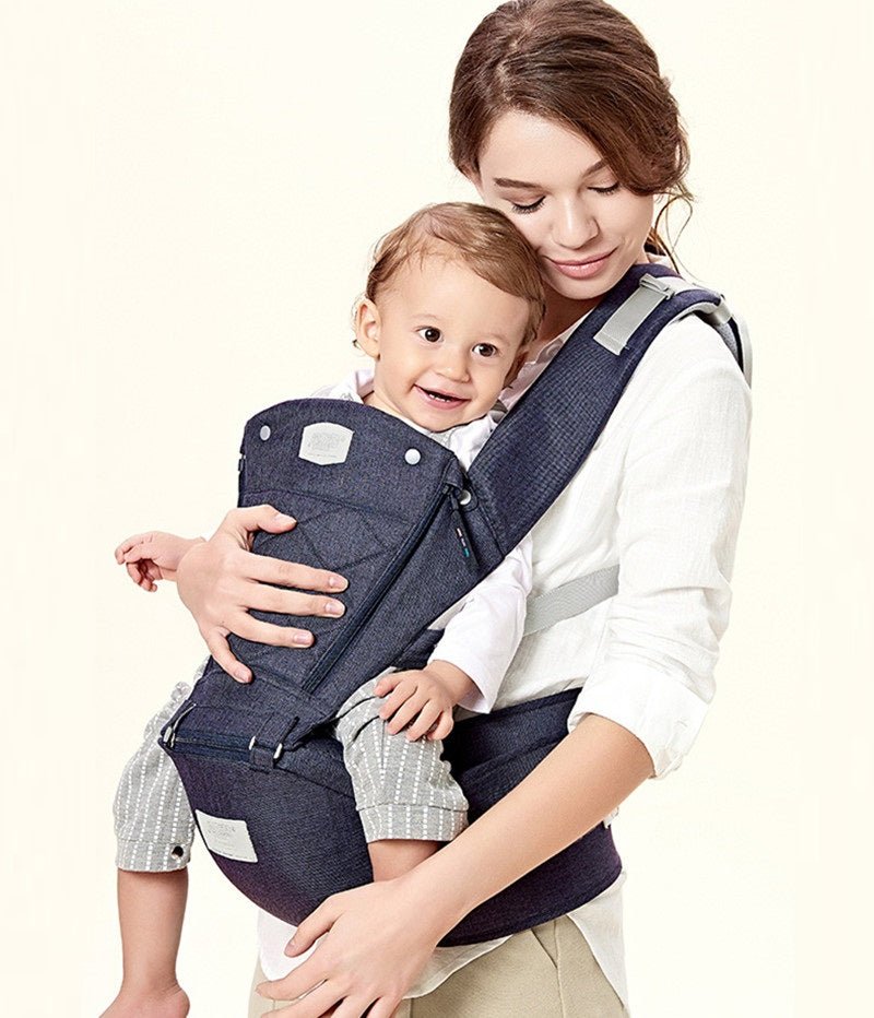 Baby Carrier with Hip Seat for Front Carry