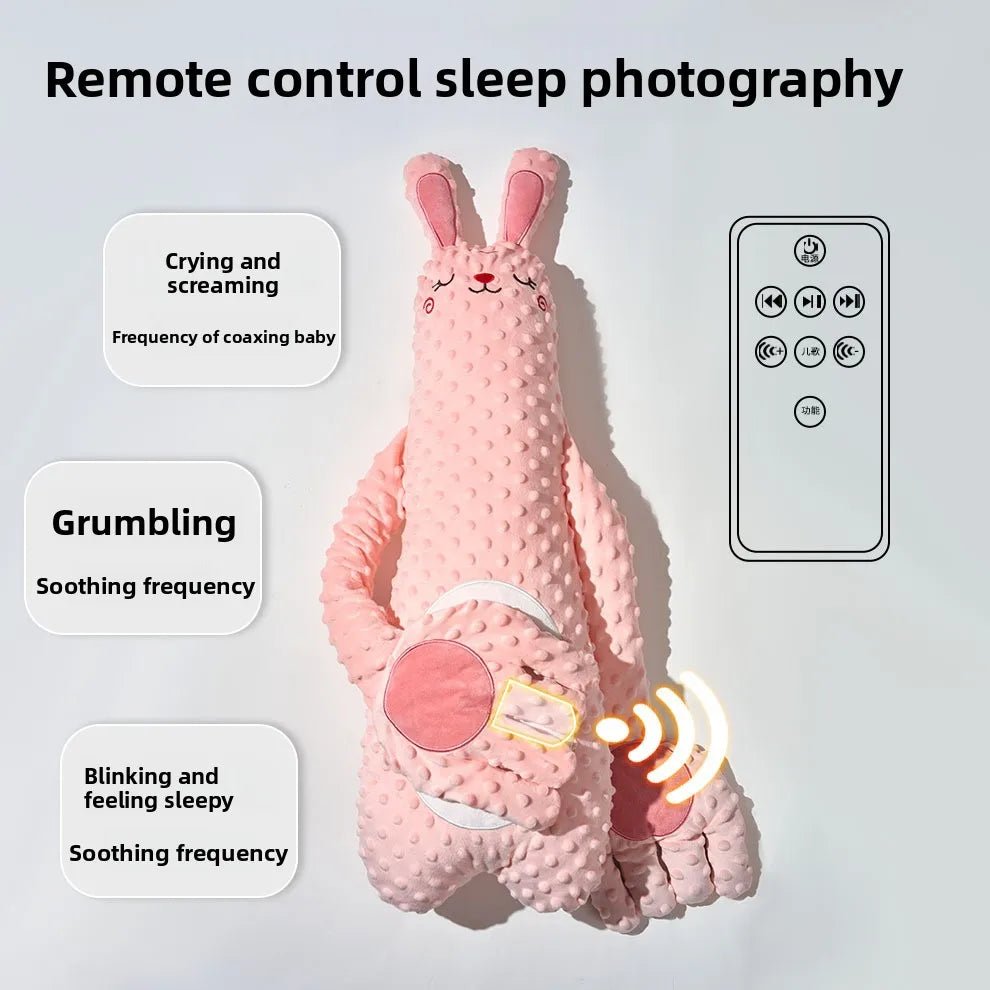 Baby Sleeping Pillow for Newborn Patting Doll with Soothing Palm Remote Control Electric Baby Hand Pillow Soothing Palm Patting - Shoptonyg.com