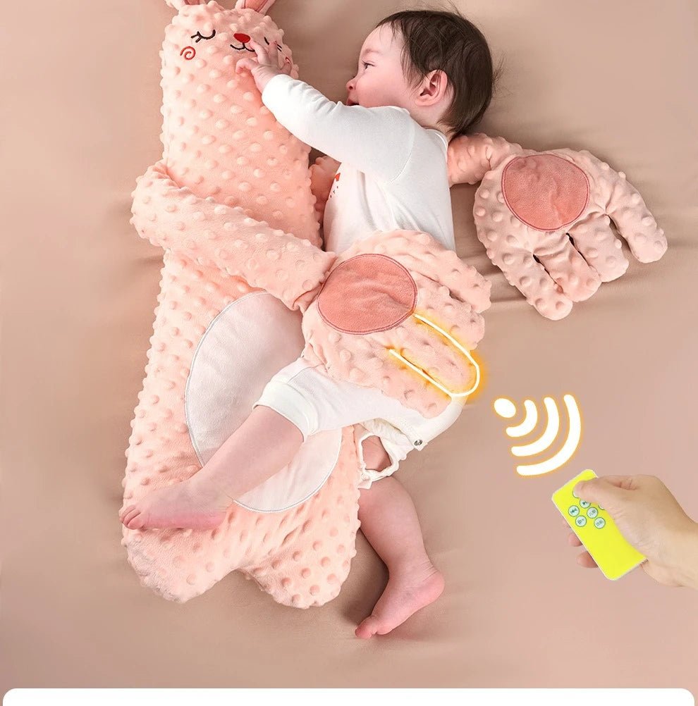 Baby Sleeping Pillow for Newborn Patting Doll with Soothing Palm Remote Control Electric Baby Hand Pillow Soothing Palm Patting - Shoptonyg.com