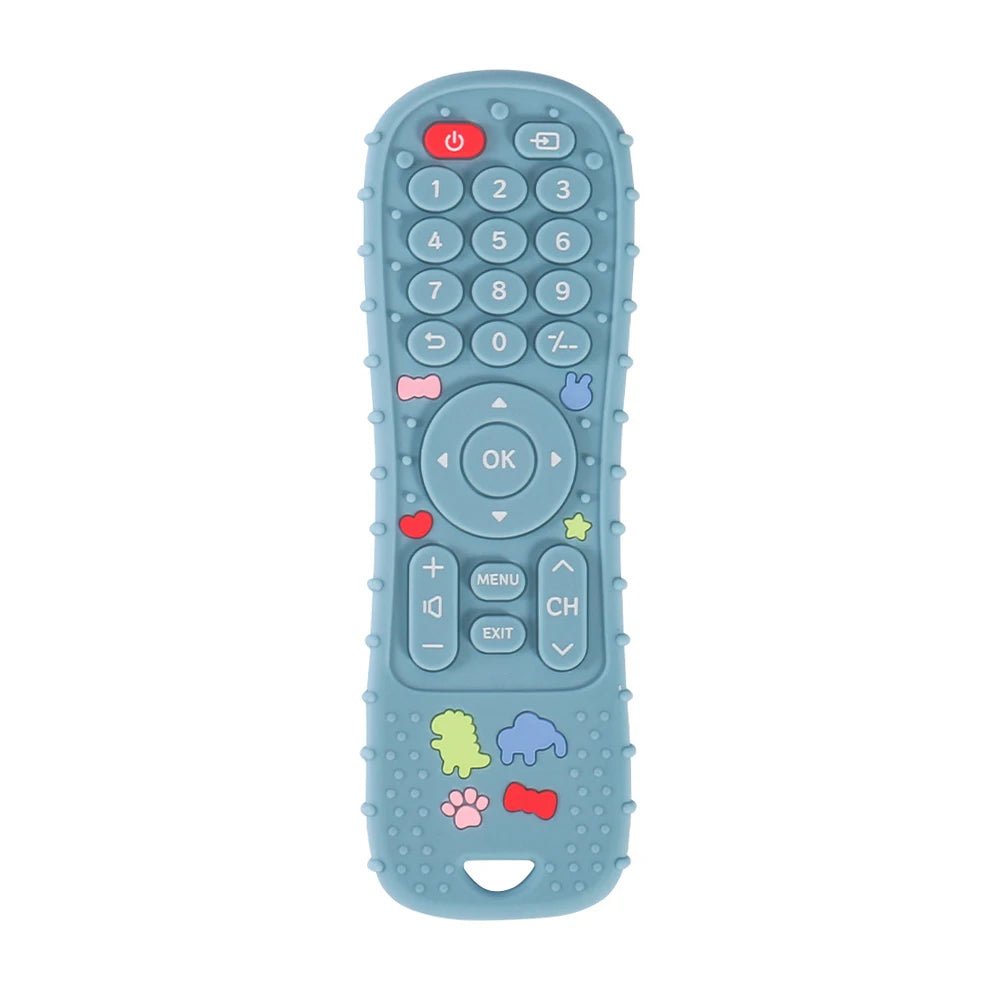 BPA-Free Silicone TV Remote Teether Toy for Babies - Shoptonyg.com
