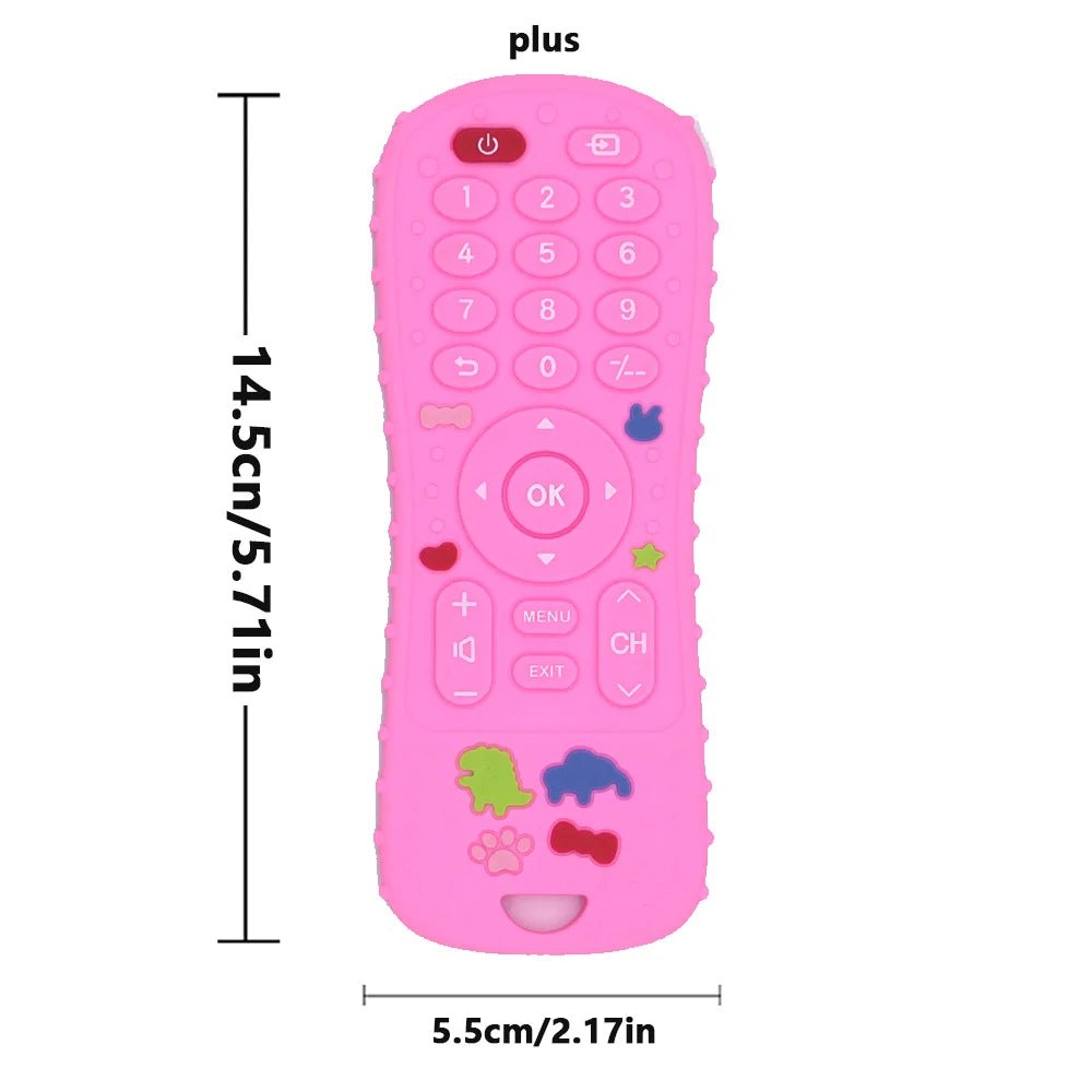BPA-Free Silicone TV Remote Teether Toy for Babies - Shoptonyg.com