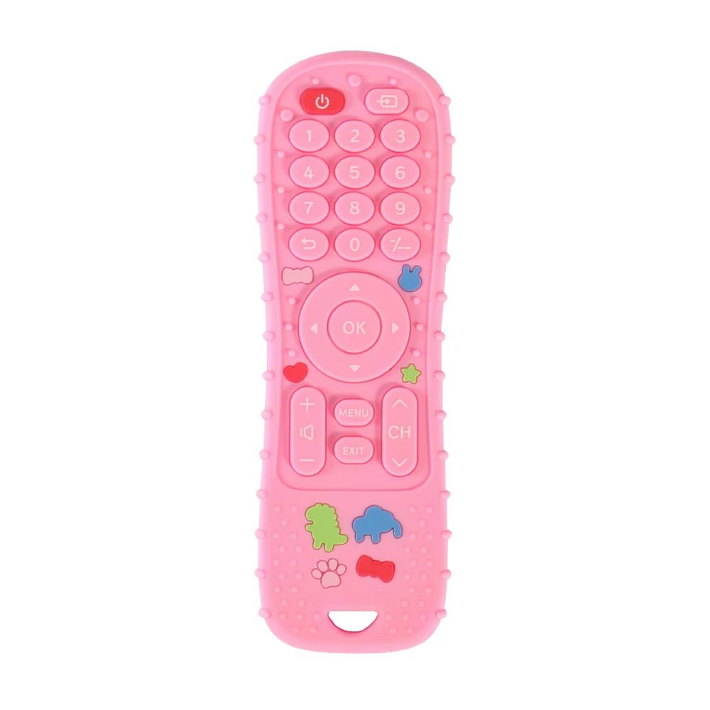BPA-Free Silicone TV Remote Teether Toy for Babies - Shoptonyg.com