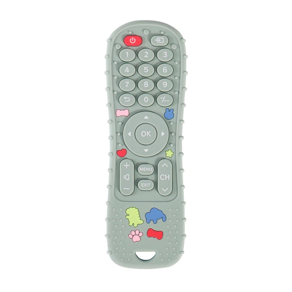 BPA-Free Silicone TV Remote Teether Toy for Babies - Shoptonyg.com