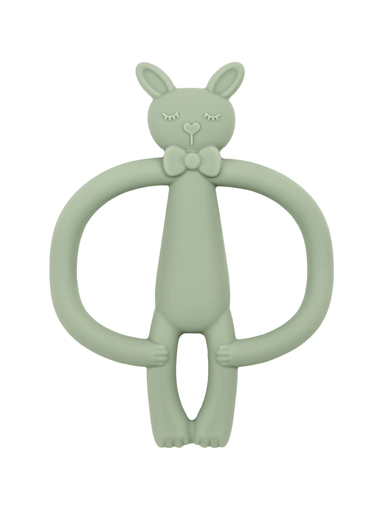 Cartoon Rabbit Silicone Teether — Newborn Nursing Chew Toy - Shoptonyg.com