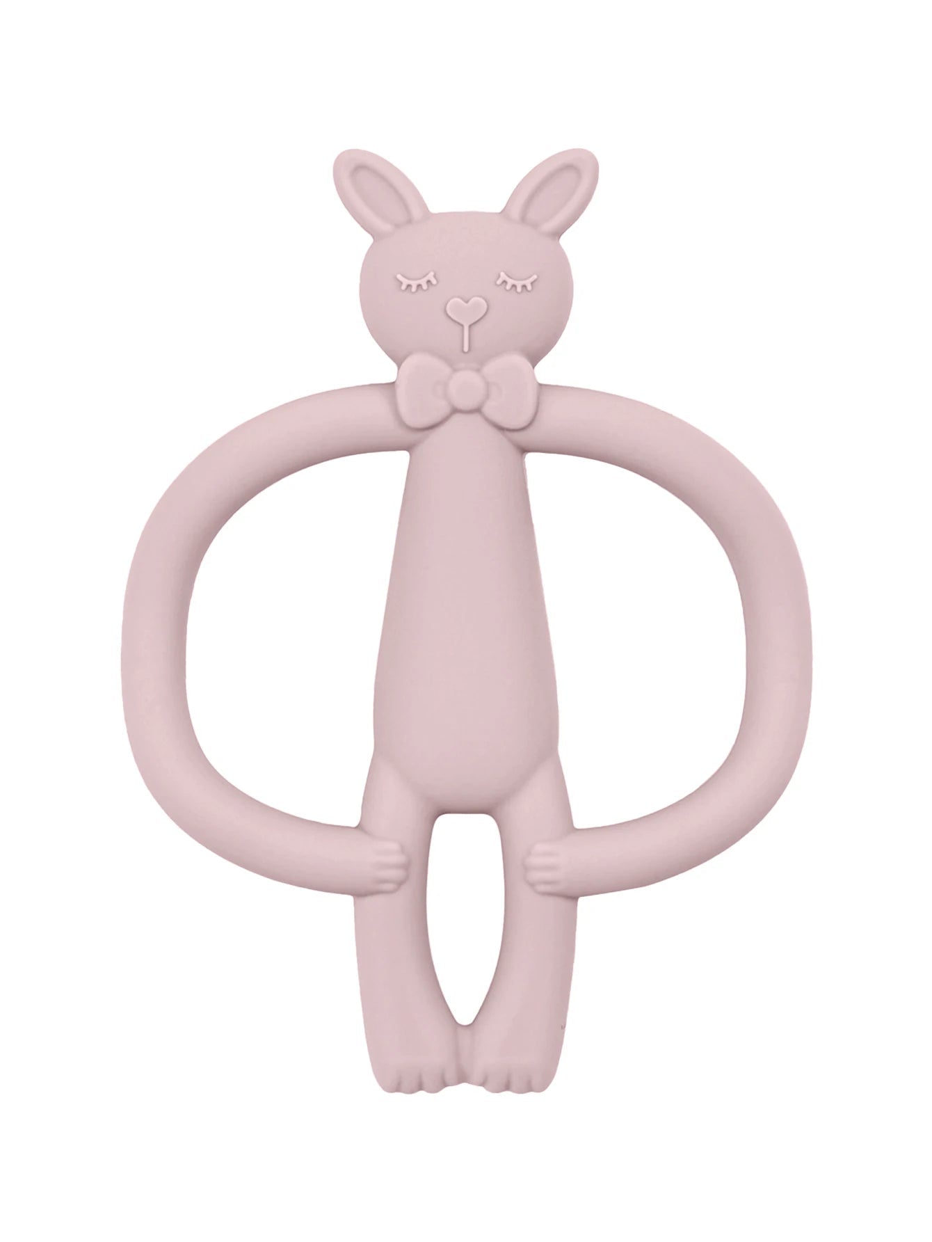 Cartoon Rabbit Silicone Teether — Newborn Nursing Chew Toy - Shoptonyg.com