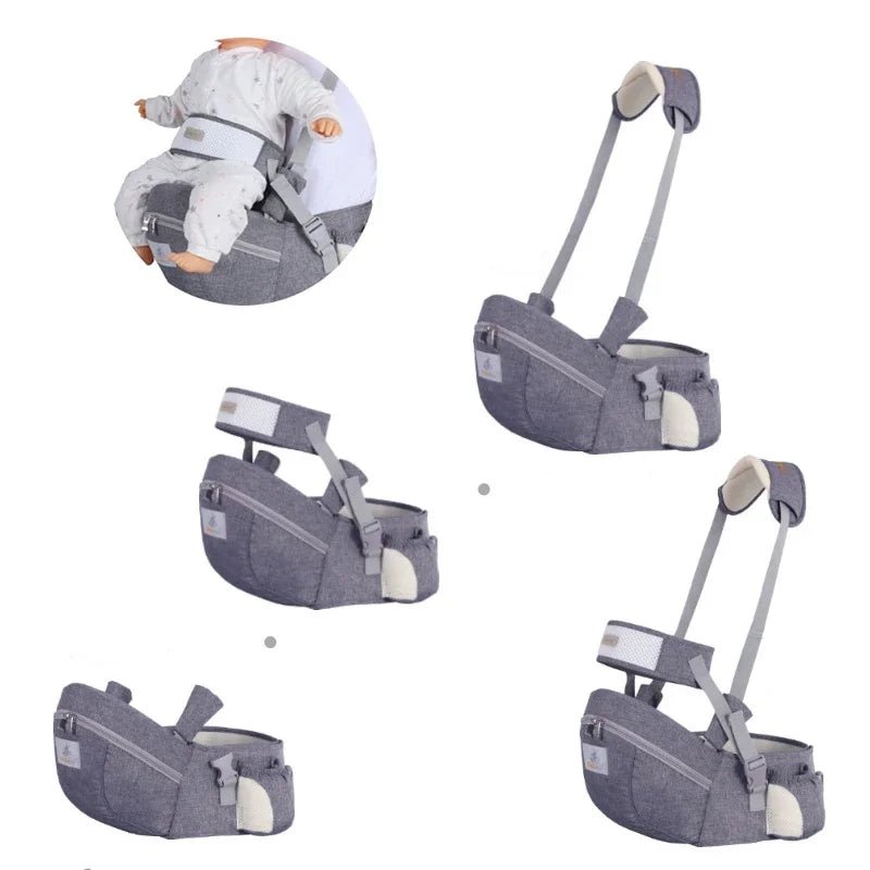 Ergonomic Baby Carrier with Hip Seat & Multi-Position Carry - Shoptonyg.com