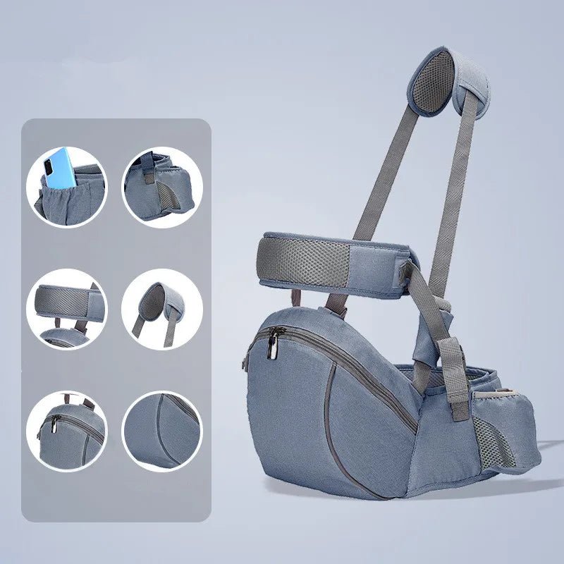 Ergonomic Baby Carrier with Hip Seat & Multi-Position Carry - Shoptonyg.com