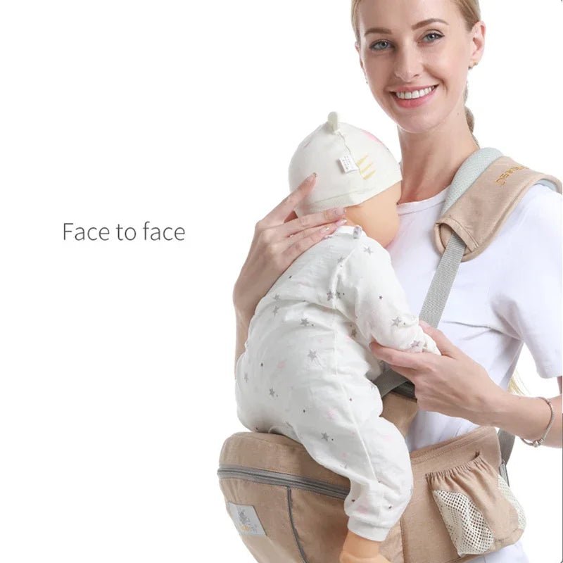 Ergonomic Baby Carrier with Hip Seat & Multi-Position Carry - Shoptonyg.com