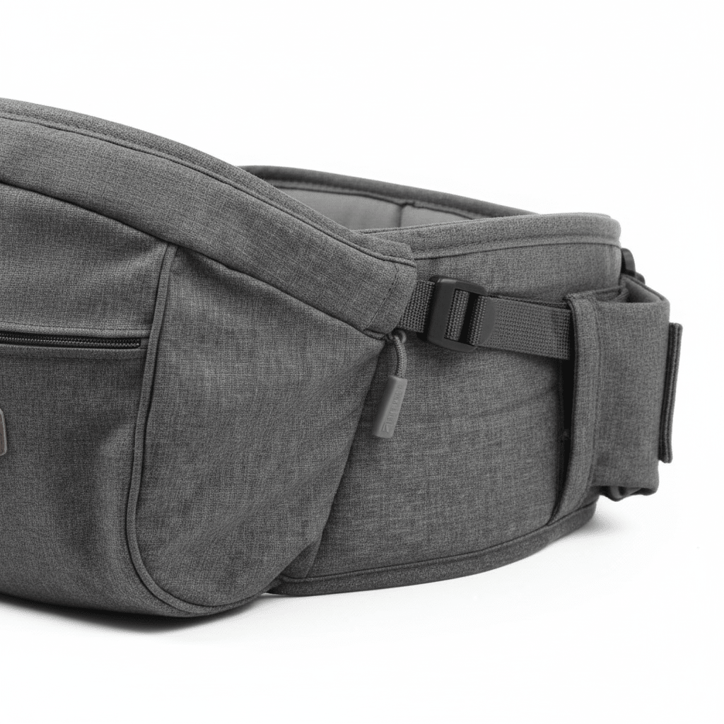 Hip Seat Baby Carrier – Ergonomic, Hands-Free, 0-3 Years