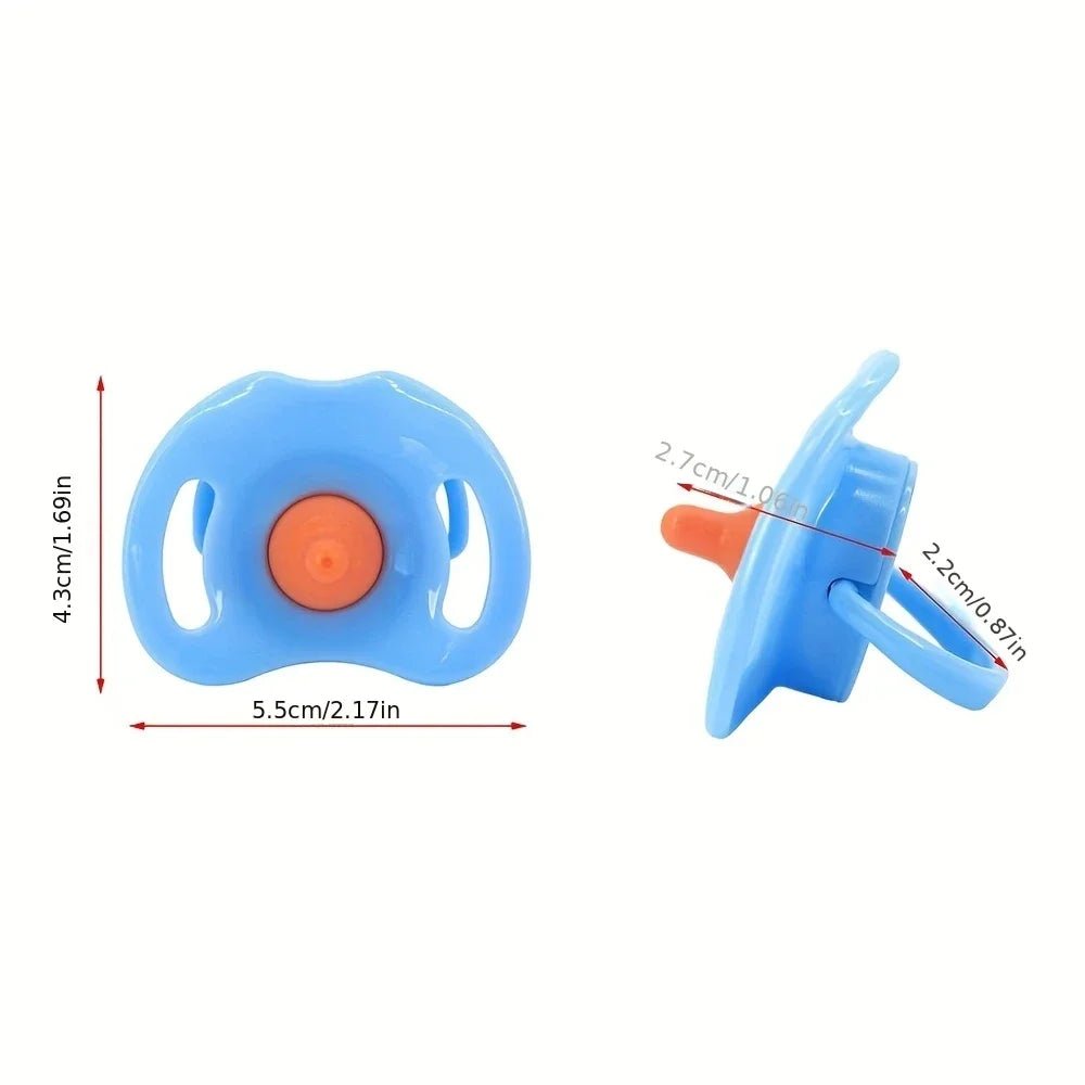 Large size Baby Doll Feeding Bottle Set Baby Care Toy Stroller 2pcs Milk And Juice Bottles With Toy Pacifier For Baby Dolls - Shoptonyg.com