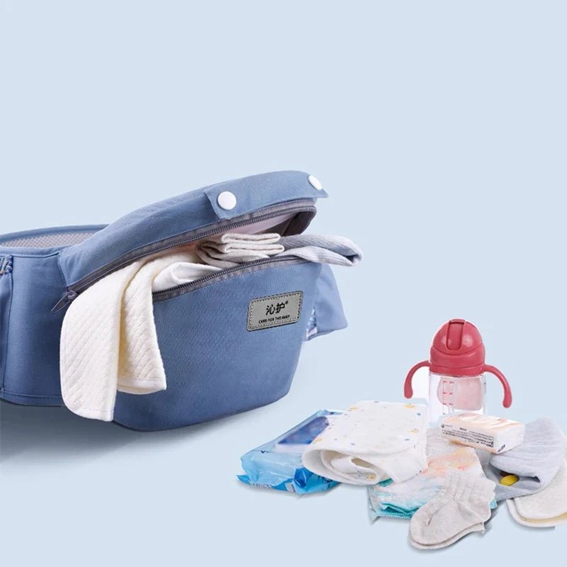 Newborn Ergonomic Baby Carrier with Hip Seat & Wrap Sling - Shoptonyg.com