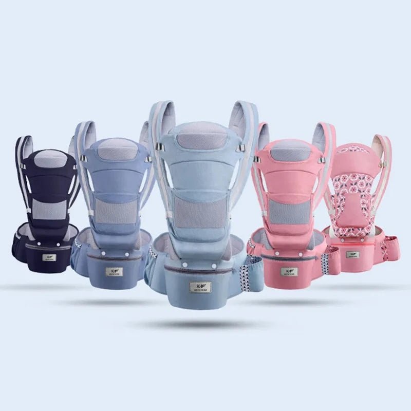 Newborn Ergonomic Baby Carrier with Hip Seat & Wrap Sling - Shoptonyg.com