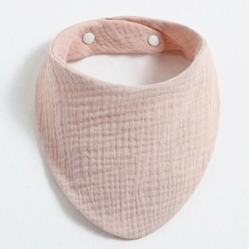 Soft Muslin Baby Bibs & Face Towels – 3 or 5 Pack